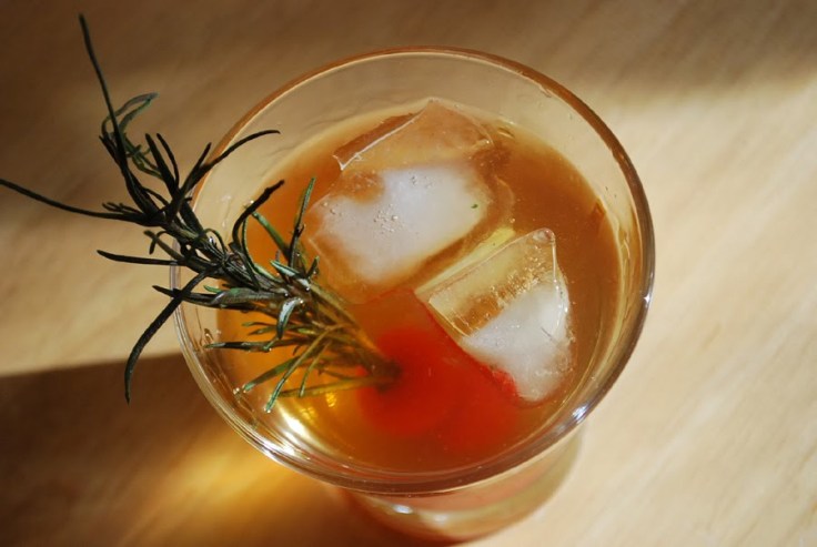 Rosemary Grilled Cocktails