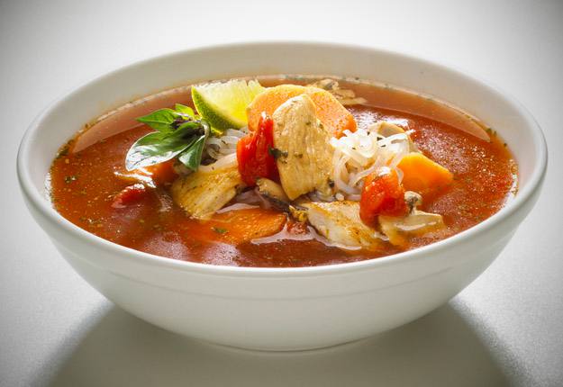 Spicy Chicken and Vegetable Soup