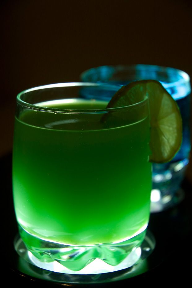 Green Vodka Cocktail