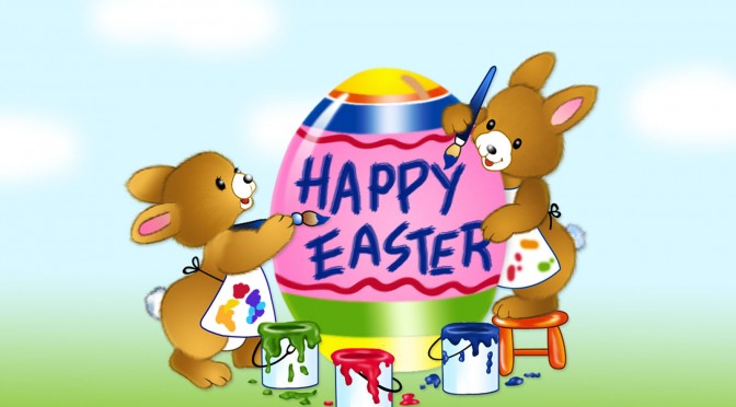 Sweet Easter Bunnies Wishing you..